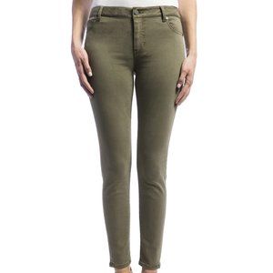 Liverpool Hugger skinny jeans, 12/31, green, NWOT